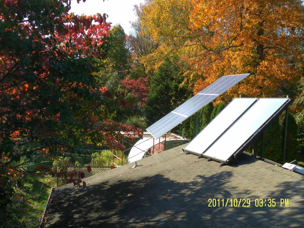 Solar Collectors Installed